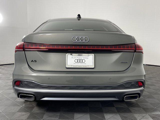 new 2025 Audi A5 car, priced at $54,825