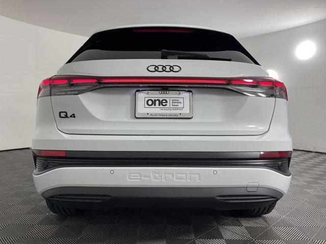 new 2025 Audi Q4 e-tron car, priced at $52,175