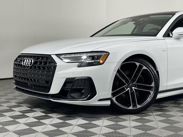 new 2025 Audi A8 car, priced at $100,725