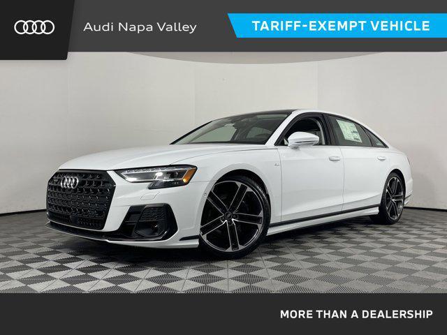 new 2025 Audi A8 car, priced at $100,725