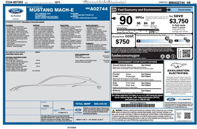 used 2021 Ford Mustang Mach-E car, priced at $27,444