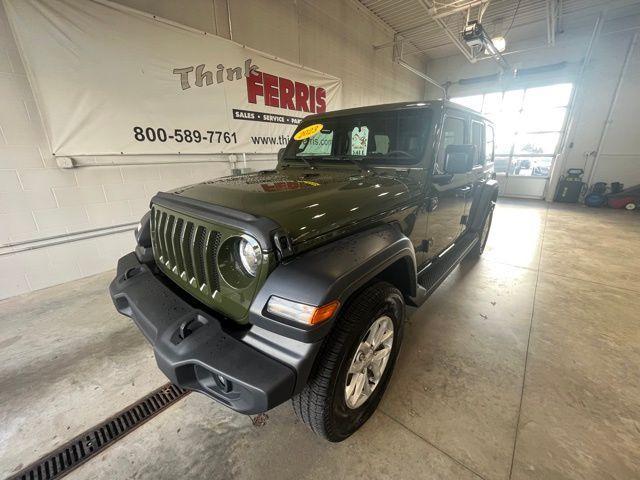 used 2023 Jeep Wrangler car, priced at $34,700