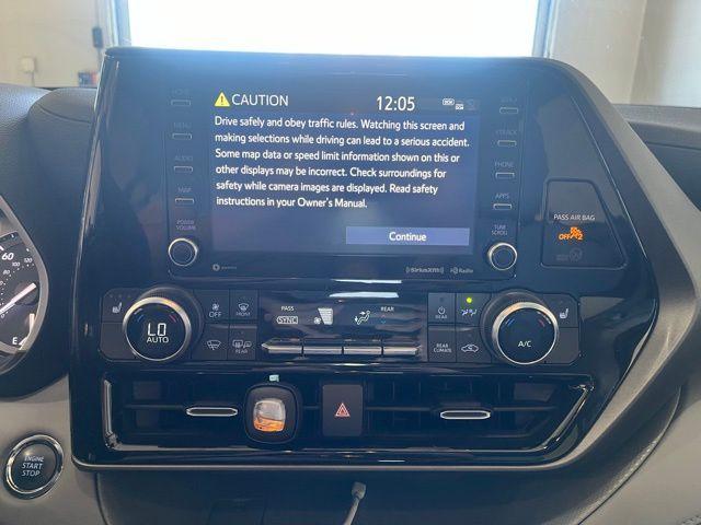 used 2022 Toyota Highlander car, priced at $36,000