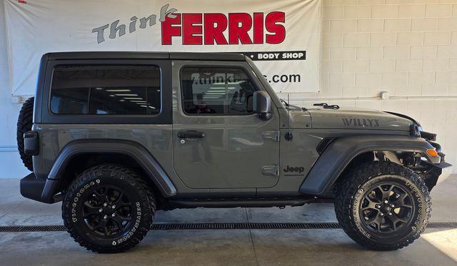 used 2021 Jeep Wrangler car, priced at $27,449