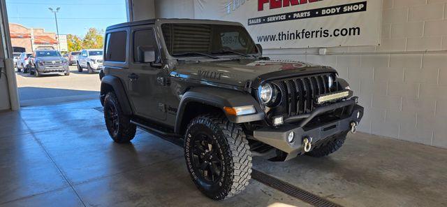used 2021 Jeep Wrangler car, priced at $27,449
