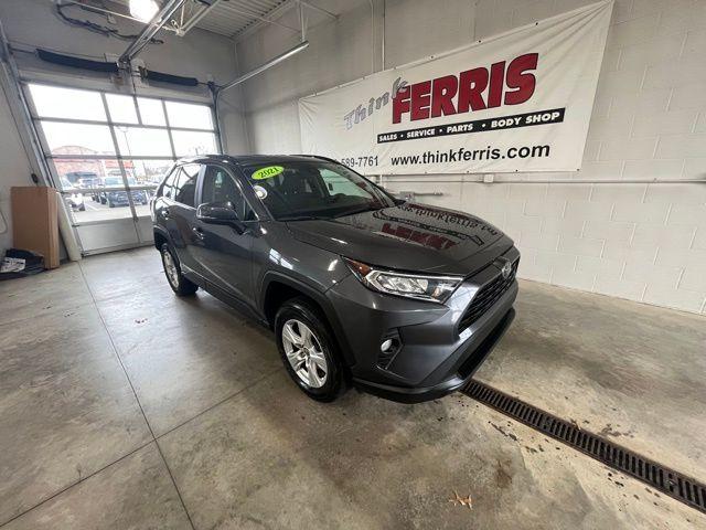 used 2021 Toyota RAV4 car, priced at $28,400