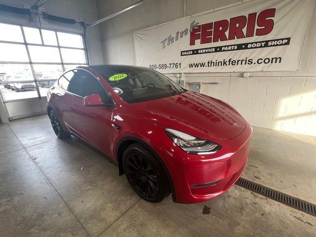 used 2022 Tesla Model Y car, priced at $30,999