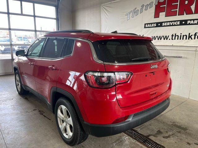 used 2021 Jeep Compass car, priced at $17,142