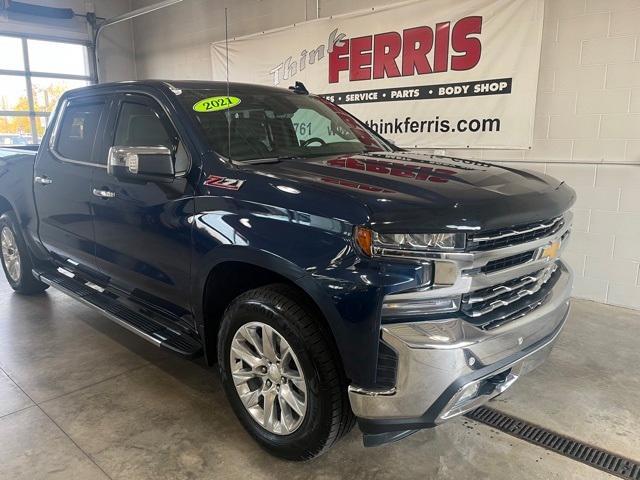 used 2021 Chevrolet Silverado 1500 car, priced at $38,800