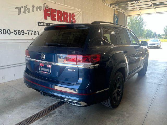 used 2021 Volkswagen Atlas car, priced at $30,500