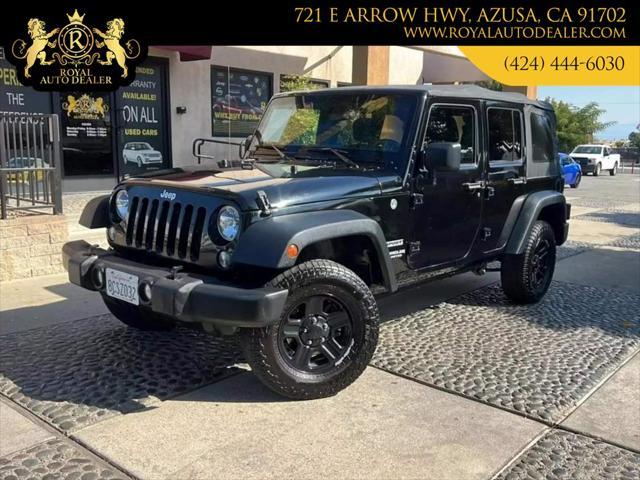 used 2017 Jeep Wrangler Unlimited car, priced at $15,999