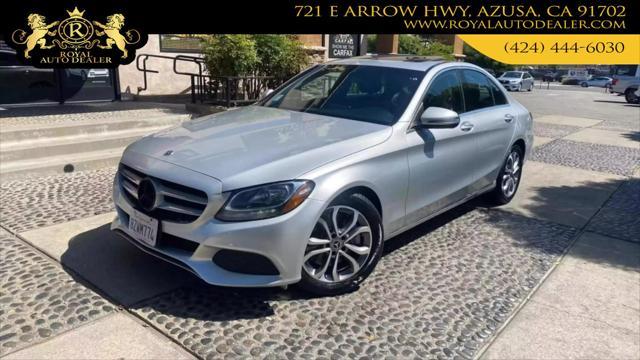 used 2018 Mercedes-Benz C-Class car, priced at $15,495