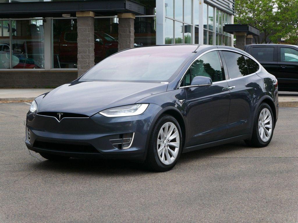 used 2017 Tesla Model X car, priced at $21,900