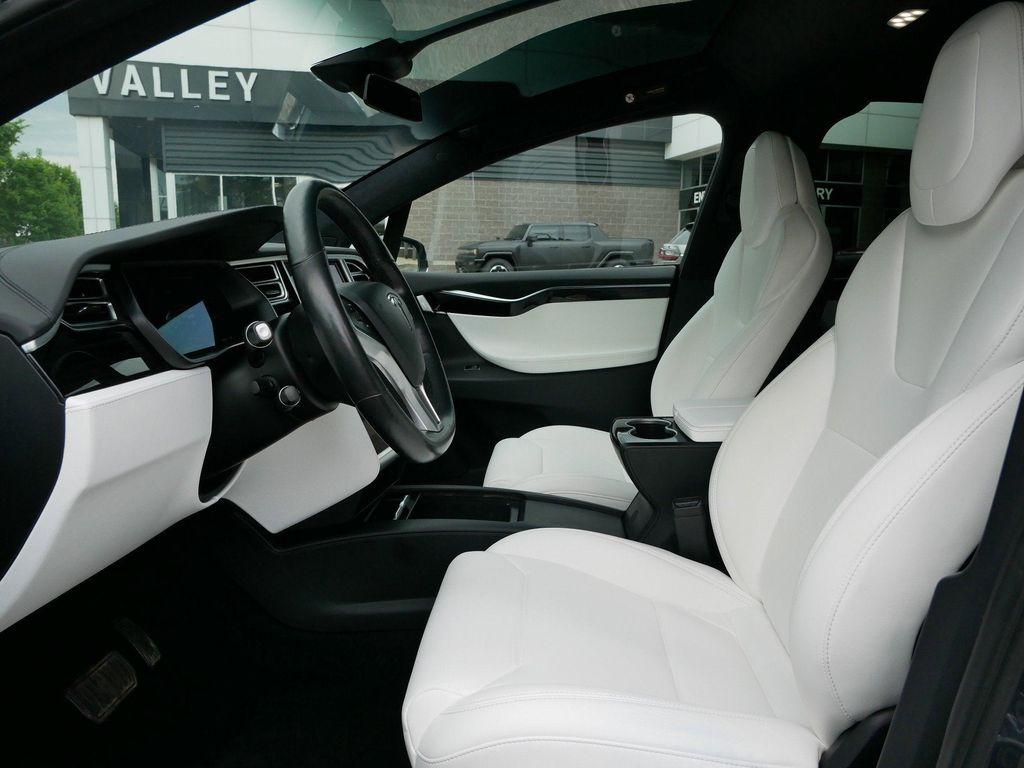 used 2017 Tesla Model X car, priced at $21,900