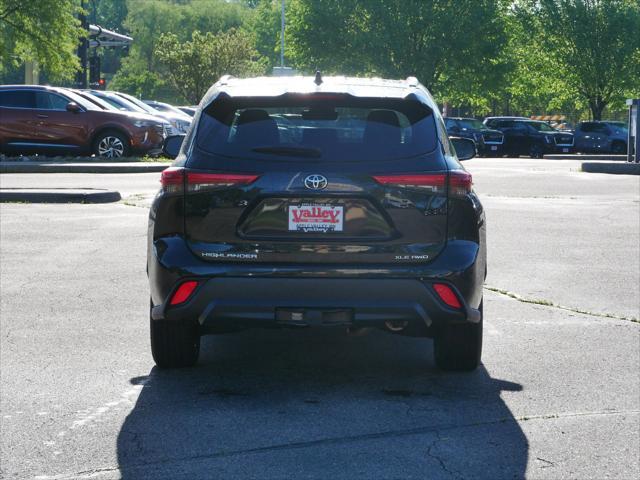 used 2022 Toyota Highlander car, priced at $36,900