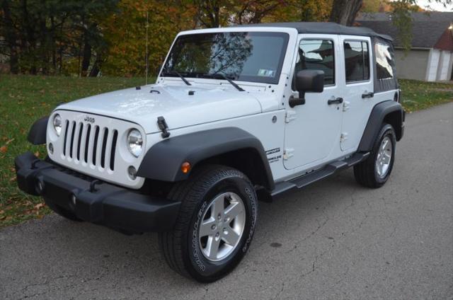 used 2015 Jeep Wrangler Unlimited car, priced at $18,988