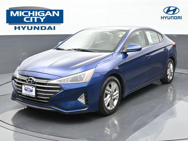 used 2019 Hyundai Elantra car, priced at $13,595