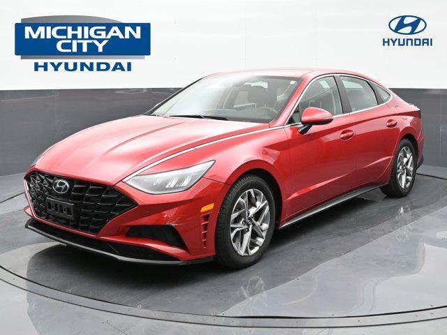 used 2021 Hyundai Sonata car, priced at $19,946