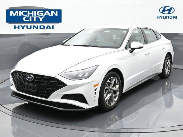 used 2021 Hyundai Sonata car, priced at $18,442