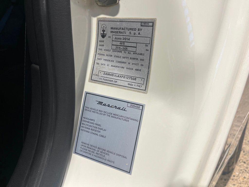 used 2015 Maserati GranTurismo car, priced at $48,999