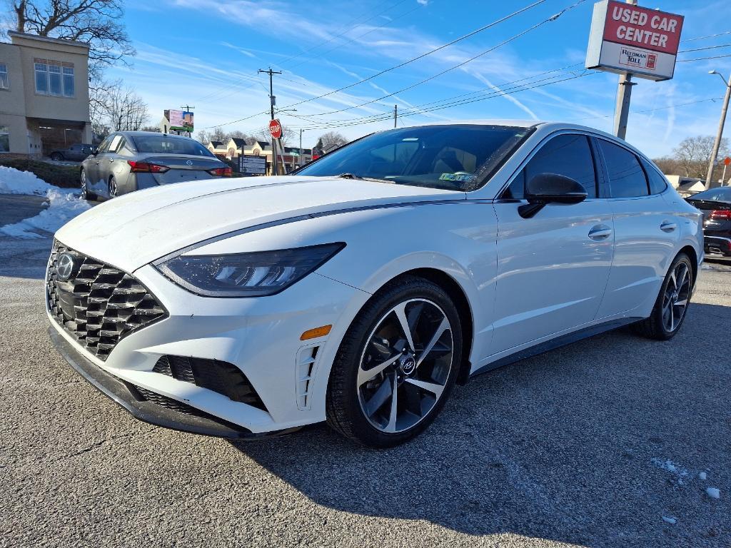 used 2021 Hyundai Sonata car, priced at $20,999