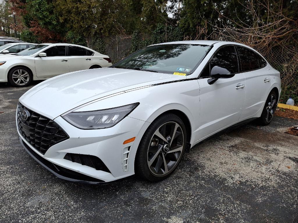 used 2021 Hyundai Sonata car, priced at $22,900