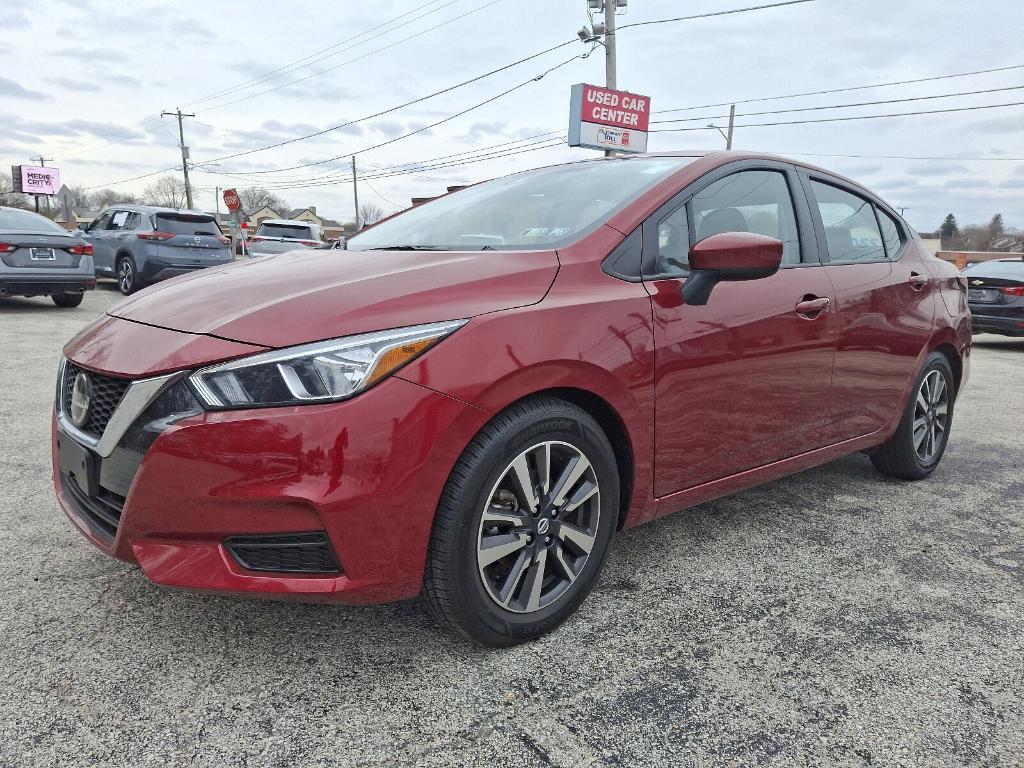 used 2022 Nissan Versa car, priced at $17,599