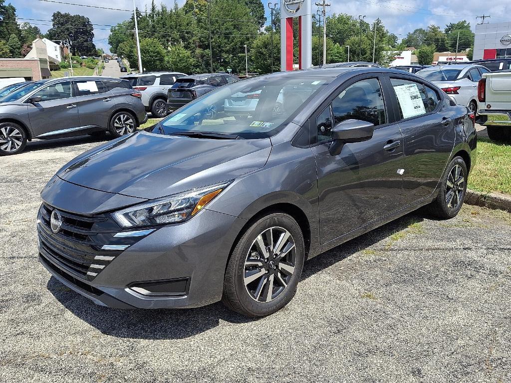 new 2025 Nissan Versa car, priced at $20,553