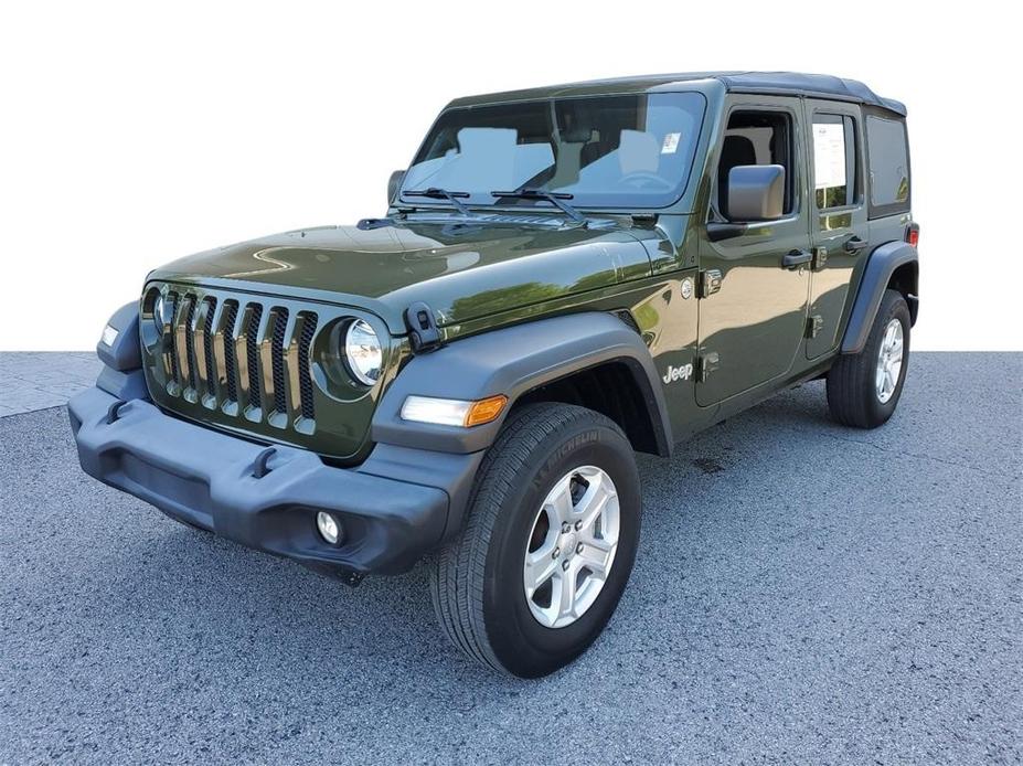 used 2021 Jeep Wrangler Unlimited car, priced at $31,281