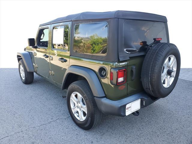 used 2021 Jeep Wrangler Unlimited car, priced at $34,495