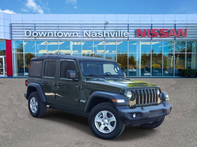 used 2021 Jeep Wrangler Unlimited car, priced at $34,495