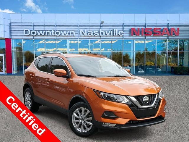 used 2021 Nissan Rogue Sport car, priced at $20,822