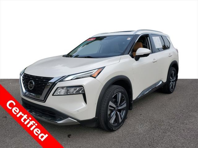 used 2021 Nissan Rogue car, priced at $25,355