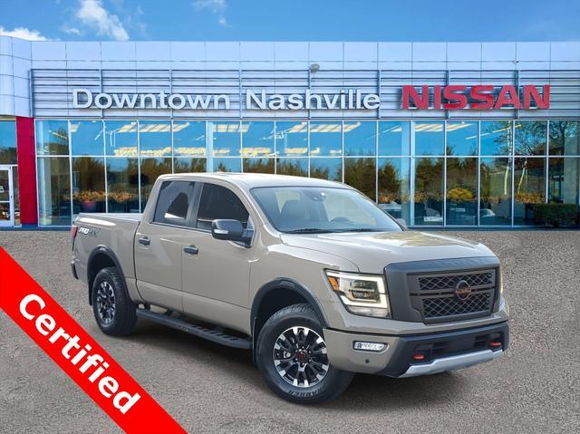 used 2023 Nissan Titan car, priced at $45,832