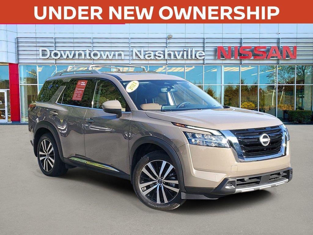 used 2024 Nissan Pathfinder car, priced at $40,482