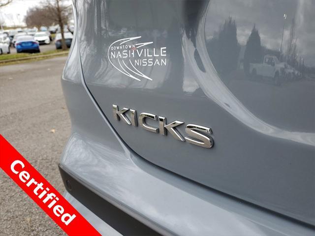 used 2023 Nissan Kicks car, priced at $21,487