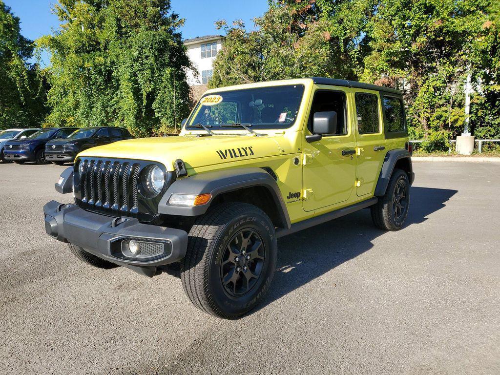 used 2023 Jeep Wrangler car, priced at $29,998