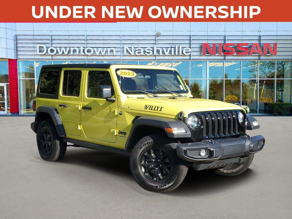 used 2023 Jeep Wrangler car, priced at $29,998