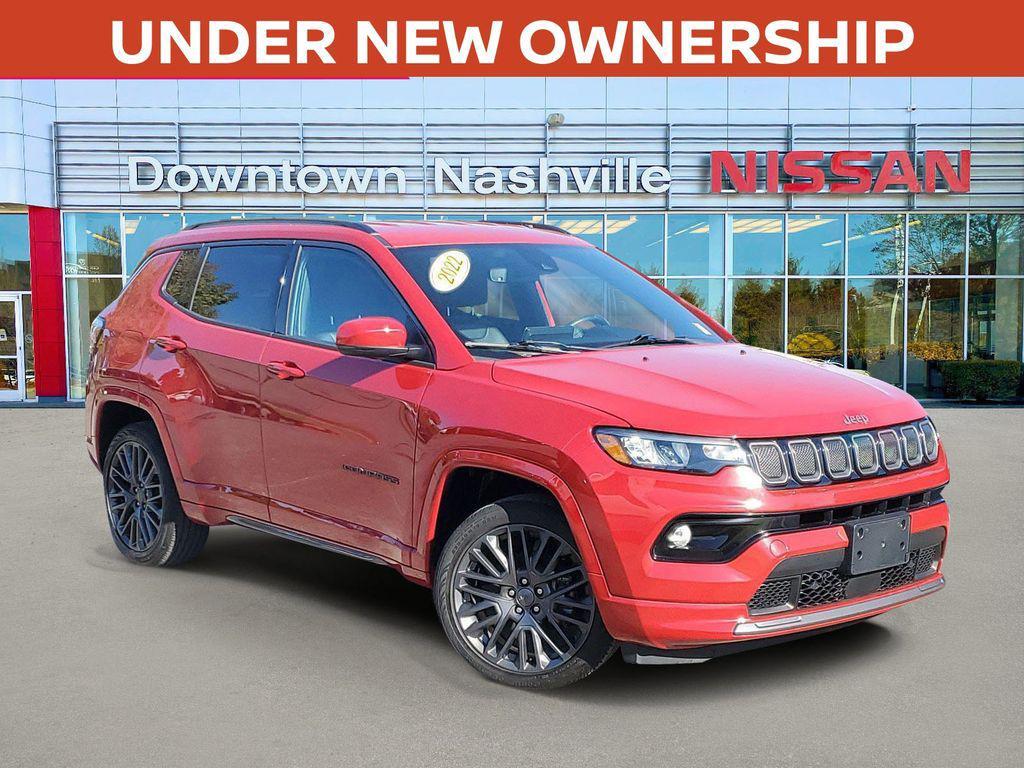 used 2022 Jeep Compass car, priced at $22,098