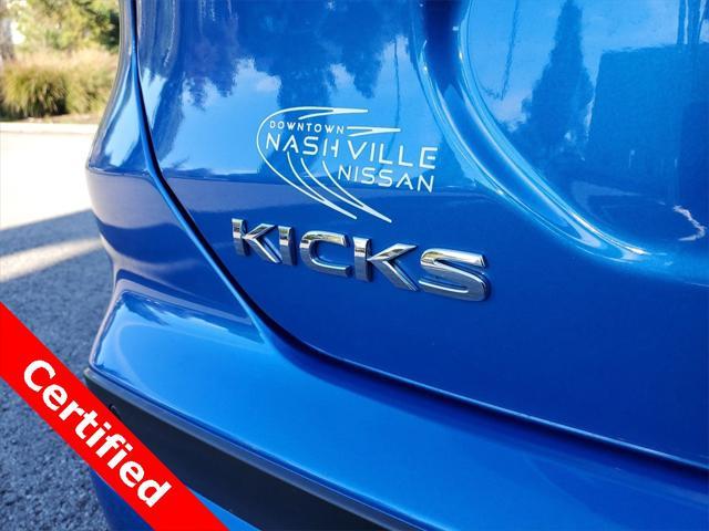 used 2021 Nissan Kicks car, priced at $18,899