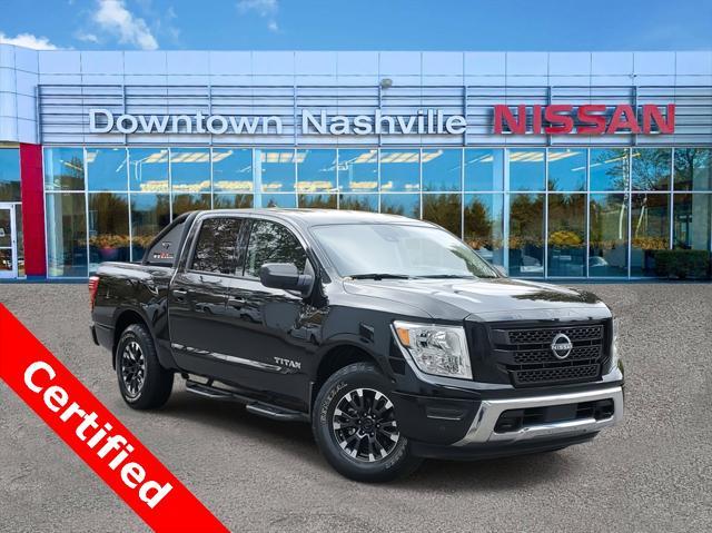 used 2024 Nissan Titan car, priced at $39,864