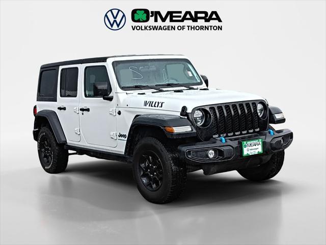 used 2023 Jeep Wrangler 4xe car, priced at $27,998