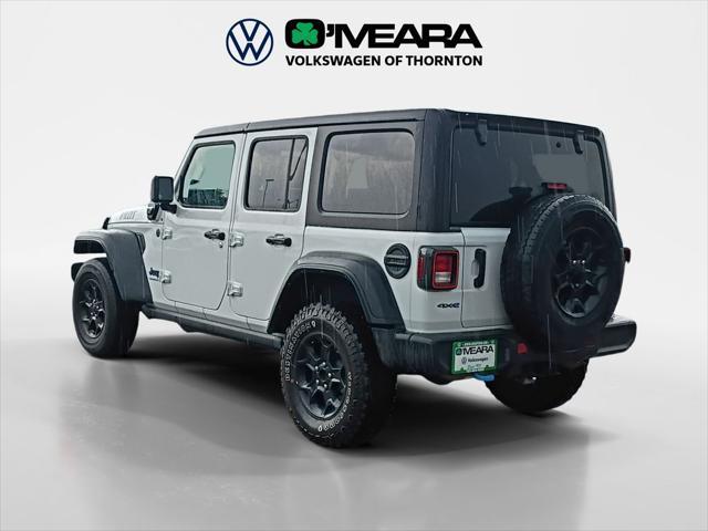 used 2023 Jeep Wrangler 4xe car, priced at $27,998