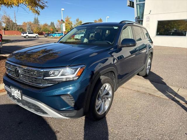 used 2021 Volkswagen Atlas car, priced at $27,280