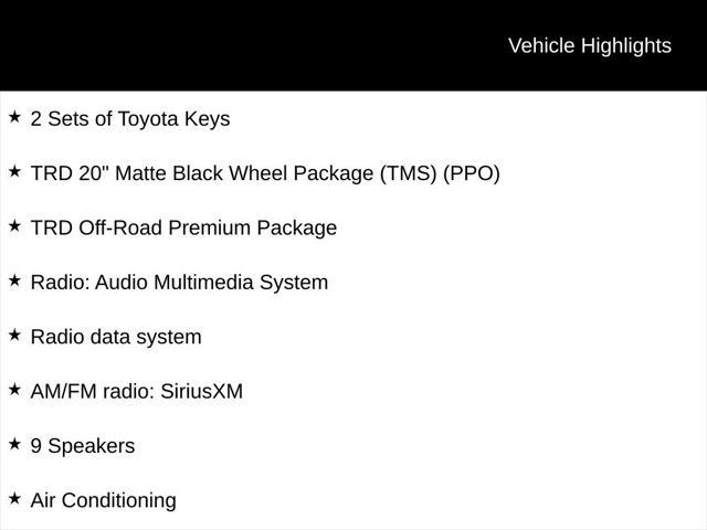 used 2023 Toyota Tundra car, priced at $42,989