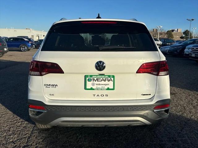 used 2023 Volkswagen Taos car, priced at $25,394