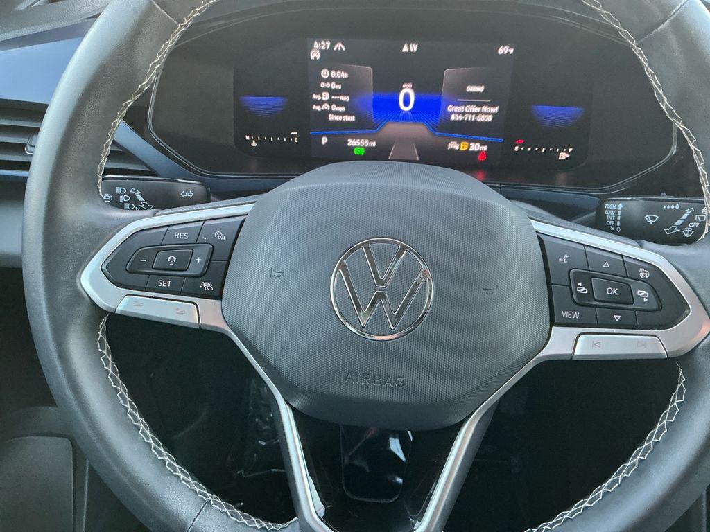 used 2023 Volkswagen Taos car, priced at $23,238