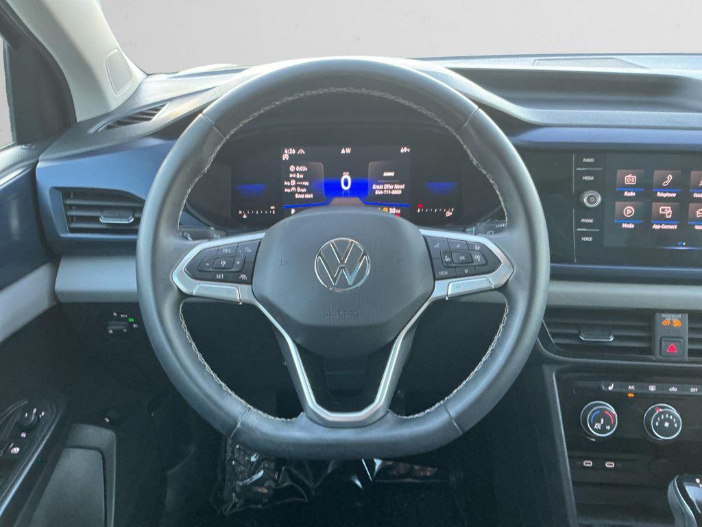 used 2023 Volkswagen Taos car, priced at $23,238