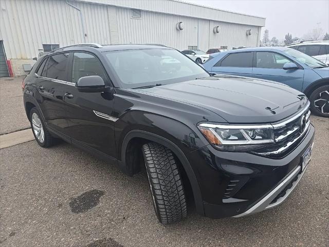 used 2021 Volkswagen Atlas Cross Sport car, priced at $26,697