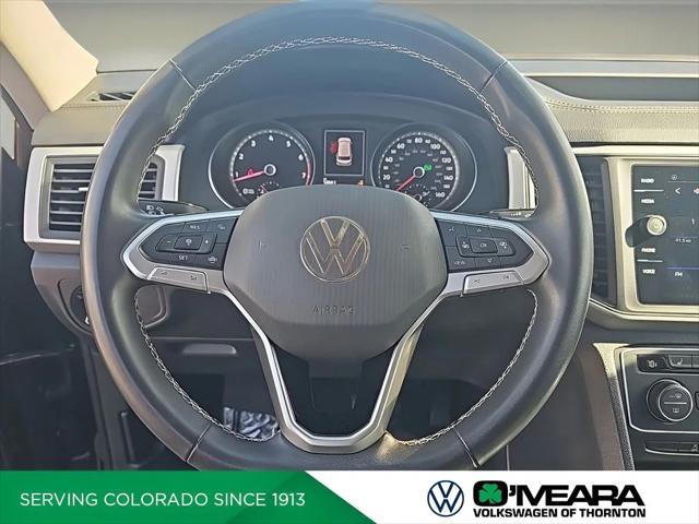 used 2021 Volkswagen Atlas car, priced at $25,686